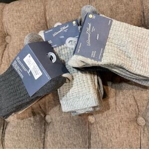Universal Thread Charcoal Knit Socks